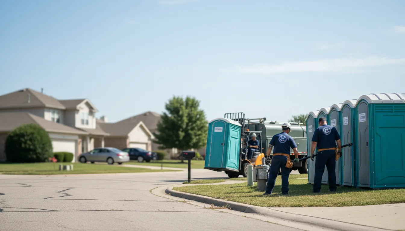 Porta Potty Rental in Buffalo, TX near me